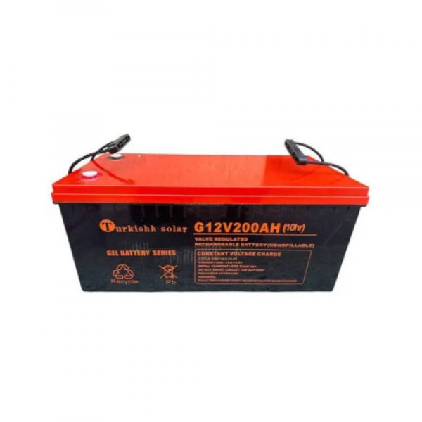 Turkish Solar Gel200-12 12V 200Ah – мощный герметичный гелевый аккумулятор длительного ресурса