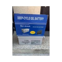 Гелевий акумулятор АКБ GEL200-12 12V 200Ah висока циклічність зарядки герметична конструкція