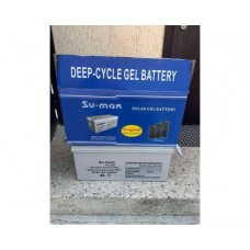 Гелевий акумулятор АКБ GEL200-12 12V 200Ah висока циклічність зарядки герметична конструкція