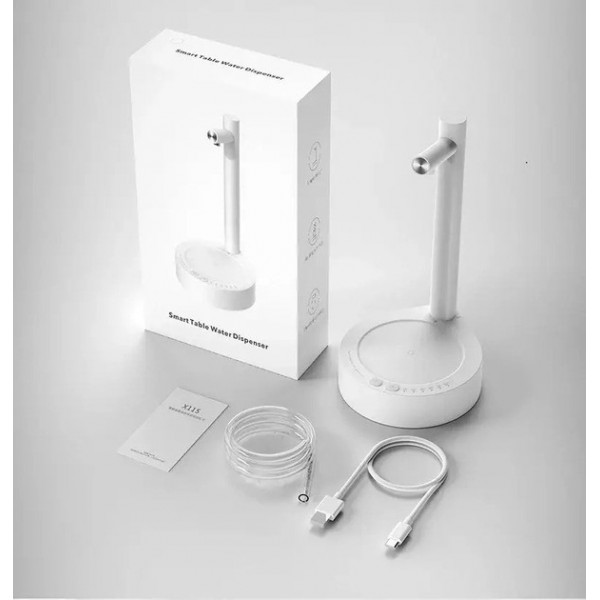 Аккумуляторная помпа для воды с подставкой под стакан X115 Table Water Dispense Умный настольный диспенсер