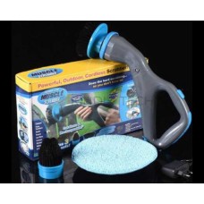 Беспроводная щетка для уборки Hurricane Muscle Scrubber высокая мощность легкая и компактная
