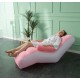 Надувне портативне крісло-диван із підлокітниками Inflatable Coob Sofa складане 140х85х80см 