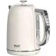 Електрочайник RAF R.7306W з подвійними стінками, 1.2 кг, нержавіюча сталь, білий