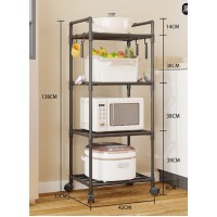 Полиця етажерка на колесах (TVT-03)