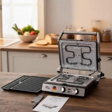 Електрогриль Zepline ZP-820: Потужність 3500 Вт та знімні пластини