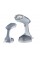 Отпариватель вертикальный ручной для одежды Zepline ZP-204-grey 2500 Вт серый