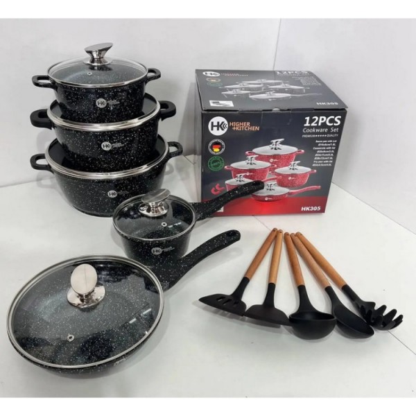 Набор посуды Higher Kitchen HK-305 (17 Предметов)
