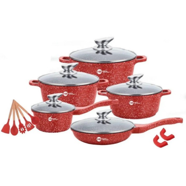 Набор посуды Higher Kitchen HK-305 (17 Предметов)