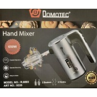 Потужний ручний міксер DOMOTEC R 6693 із двигуном 650 Вт ідеальний помічник на кухні.