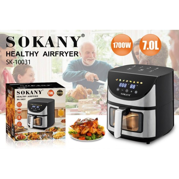 Аерогриль-фрітюрниця SOKANY SK-10031 на 7 літрів