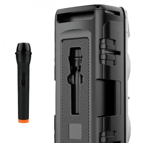 ZQS2801 Портативная Bluetooth колонка 20 Вт, 2x8", 4500 мАч, пульт ДУ, микрофон, музыка везде