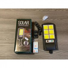 Світильник на сонячній батареї із захистом від вологи 120-В вуличний, з пультом керування