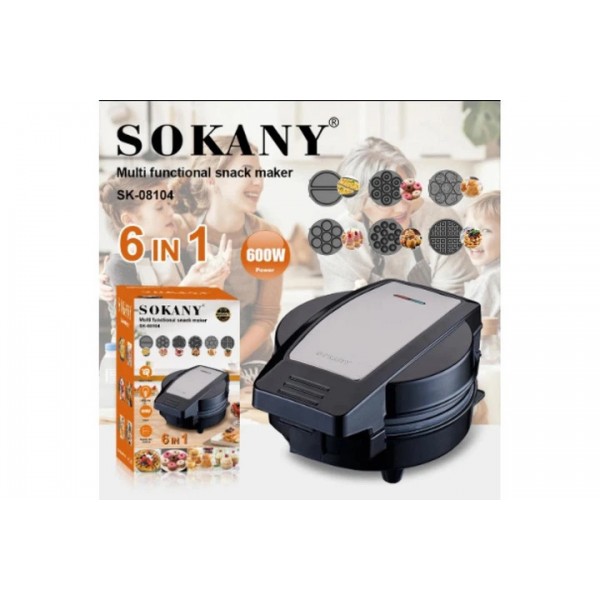 Контактний притиск.гриль Sokany SK-08104