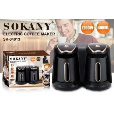 Кавоварка для турецької кави 2 в 1 Sokany SK-04013
