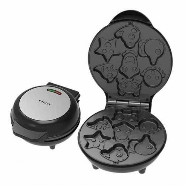 Мини-вафельница Sokany SK-08081 мощность 750 Вт.