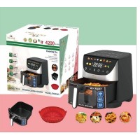 Многофункциональная фритюрница t.k.line TK00265- 12 л, 4200 вт, 2 тена, силиконовая форма