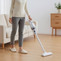 Вертикальный пылесос TK 00111B, 2200 Вт, сетевой, циклонный, мощный для дома без мешка