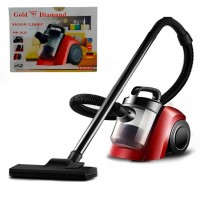 Пылесос без мешка 3л, 3500Вт, от сети, Gold Diamond MB-1036 / Контейнерный пылесос для дома / Пылесос с колбой