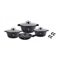 Набор Кастрюль Top Kitchen TK00076 из 4 емкостей черный