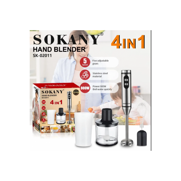 Блендер 4 в 1 Sokany SK-02011