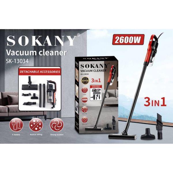 Вертикальный пылесос SOKANY SK-13034