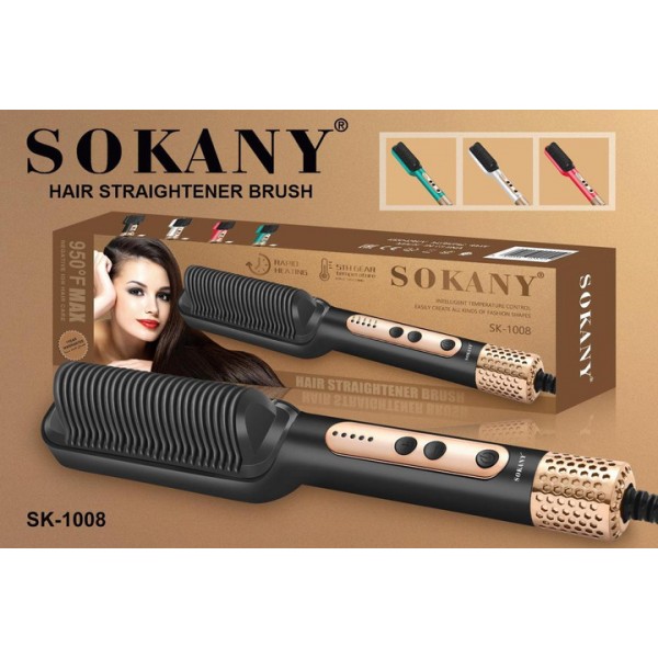 Плойка-гребінець для укладання волосся SK-1008