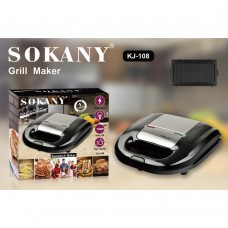 Сэндвичница с насадкой гриль KJ-108G