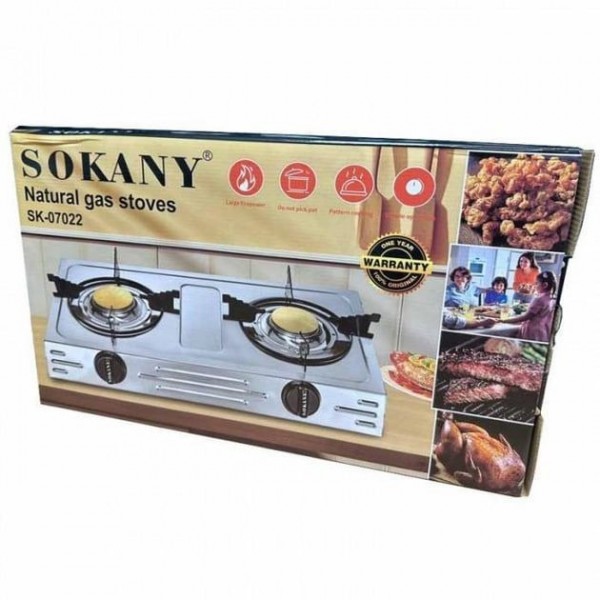 SK-07022 Настольная газовая плита с двумя конфорками
