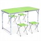 Стол для пикника с 4 стульями Sokany TS-05 (зелёный)