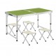 Стол для пикника с 4 стульями Sokany TS-05 (зелёный)