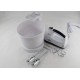 Миксер ручной с чашей 7 режимов 300 Вт Crownberg CB-7320 White