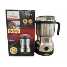 Электрическая кофемолка Crownberg CB-693 для дома 500 Вт роторный измельчитель кофейных зерен