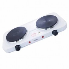 Плита электрическая настольная Crownberg CB-3746 двухконфорочная дисковая 2000 Вт