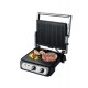 Електричний притискний контактний гриль Crownberg CB-1042 Сірий 2000W 