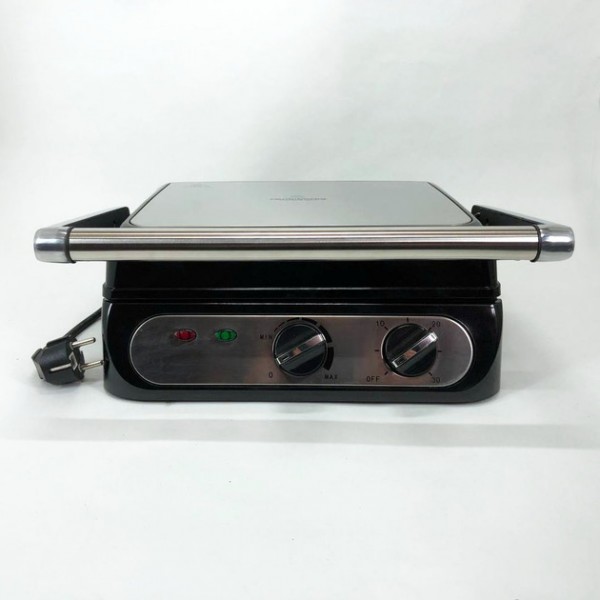 Электрический прижимной контактный гриль Crownberg CB-1042 Серый 2000W 