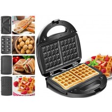 Мультимейкер 4 В 1 Crownberg Cb-1076 700-800 Вт Гриль Бутерброд Вафельниця