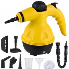 Ручной пароочиститель + 7 насадок, 1000Вт, 350мл, RAF R1028 / Портативный пароочиститель для дома 