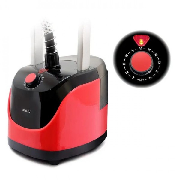 Отпариватель RAF R.3038 Red вертикальный со стойкой 1800W