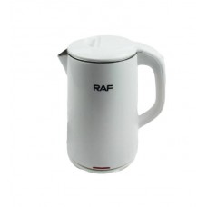 Электрочайник RAF R.7949 Электрочайник 1,7 л дисковый из нержавеющей стали 2000Вт белый