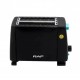 Тостер на 2 слайса для поджаривания хлеба RAF R.263 электрический черный 650 Ватт