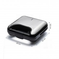 Мультимейкер 10 в 1 RAF R.209 – черный, 2000 Вт, сэндвичница, гриль, вафельница, ореховница