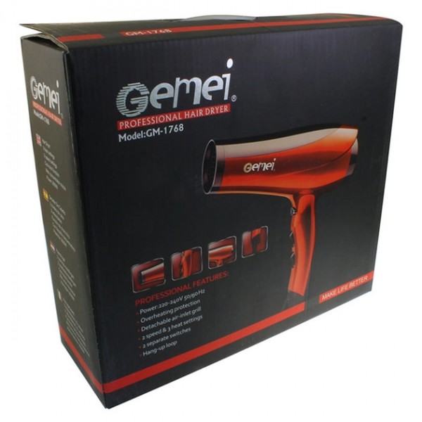 Фен для волос GM-1768 