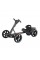 Дитячий електромобіль GO KART F1 з пультом, EVA-колеса, Bluetooth, музика, 390 Вт чорний