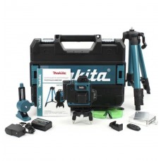 Аккумуляторный лазерный Makita нивелир SK700GDZ 4D-16 линейный уровень со штативом
