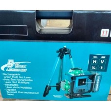 Акумуляторний лазерний Makita нівелір SK700GDZ 4D-16 лінійний рівень зі штативом