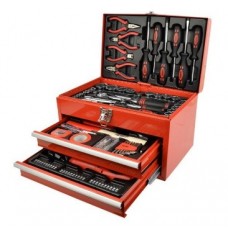Инструментальный ящик с инструментами, 168 предметов, 3-секционный