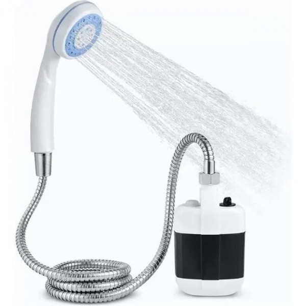 Душ портативный Portable Outdoor Shower с аккумулятором и USB-зарядкой