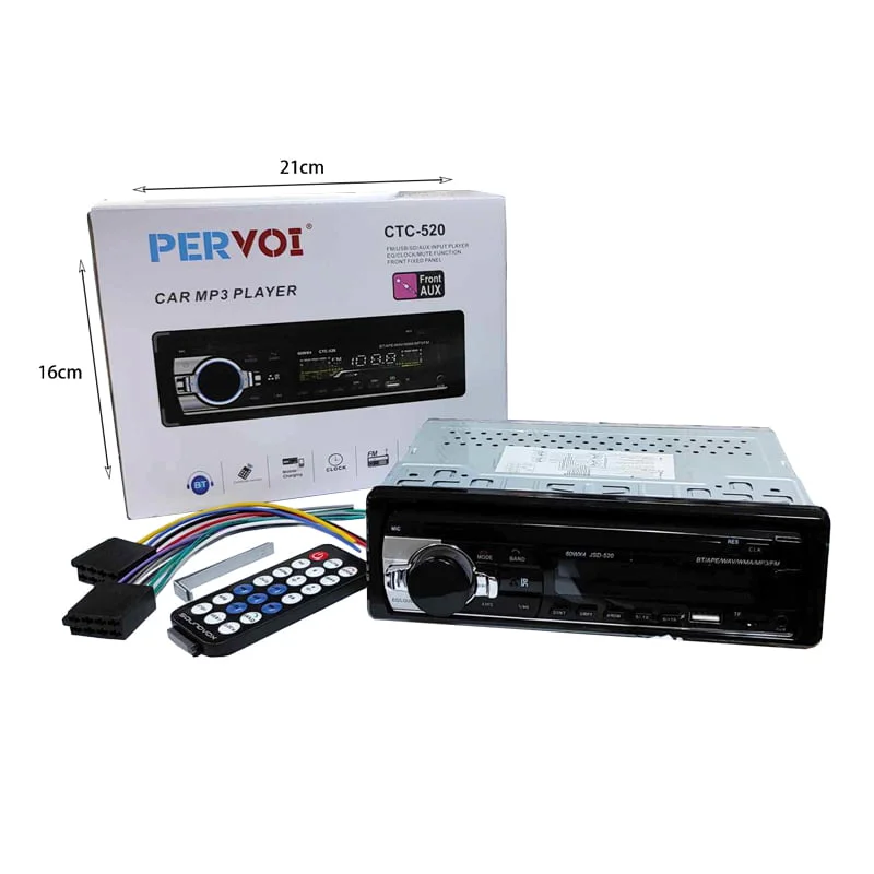 Автомагнитола CTC- 520 PERVOI CAR MP3 PLAYER