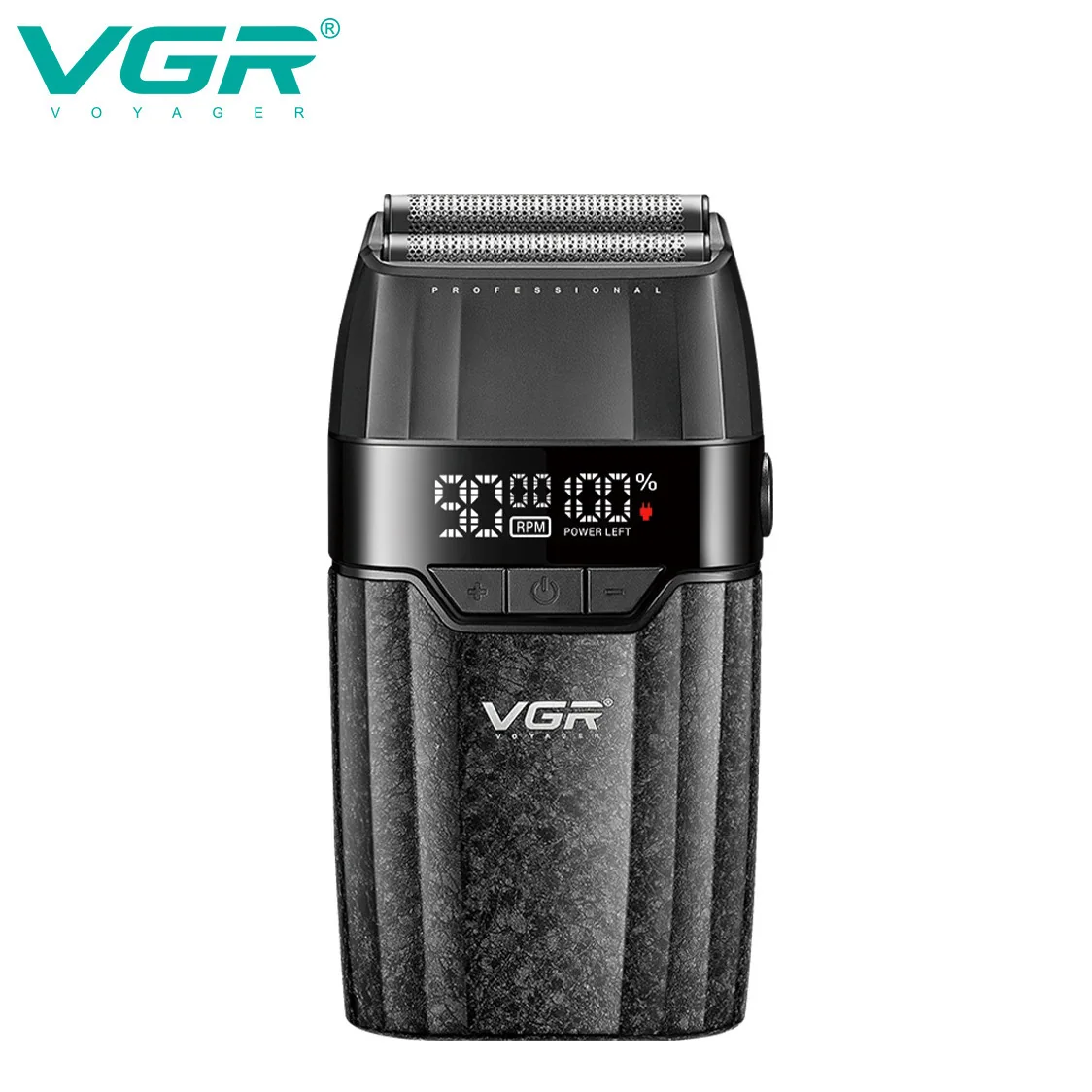 Электробритва VGR V-640S шейвер, двойное лезвие, 9000 RPM, LED Display