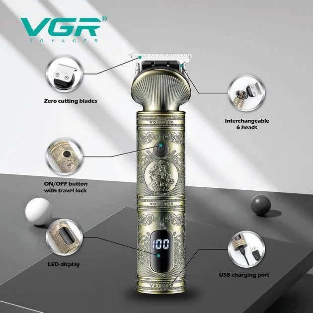 Многофункциональный мужской триммер VGR V-106